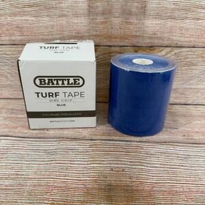 Battle Sports Turf Tape Max Grip Blue 4in x 10yds Football Athletic Tape